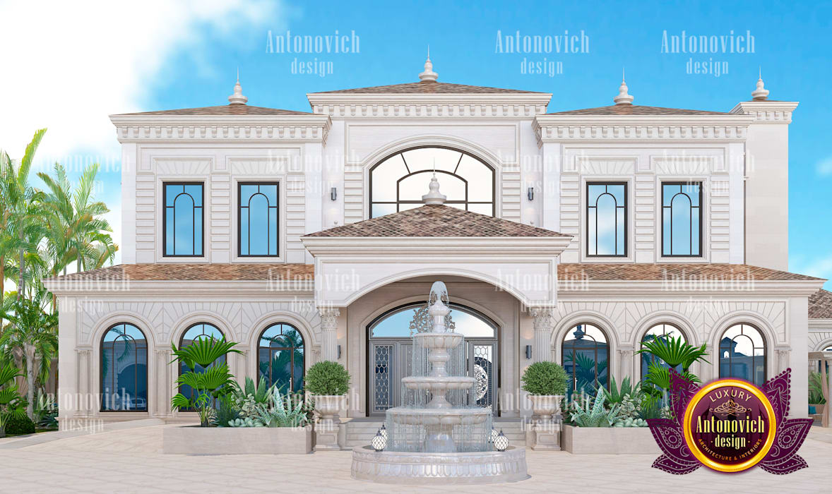 Brilliant Exterior Design In Abuja By Luxury Antonovich Design Classic Homify